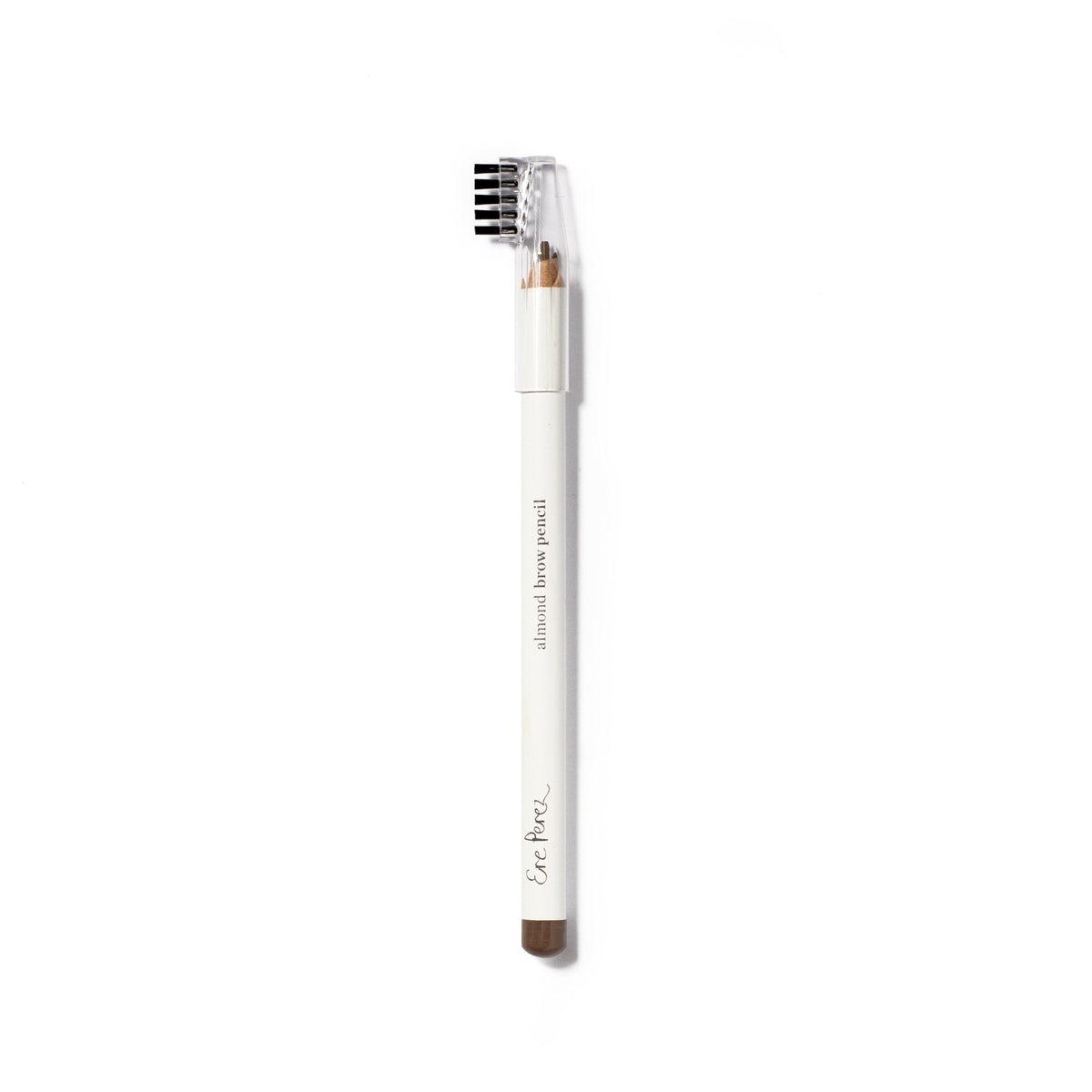 Best Almond Brow Pencil - Natural Wooden Eyebrow Pencil for Precise Shaping & Filling - Waterproof & Long-Lasting - Perfect for Daily Makeup, Professional Use, and On-the-Go Touch Ups