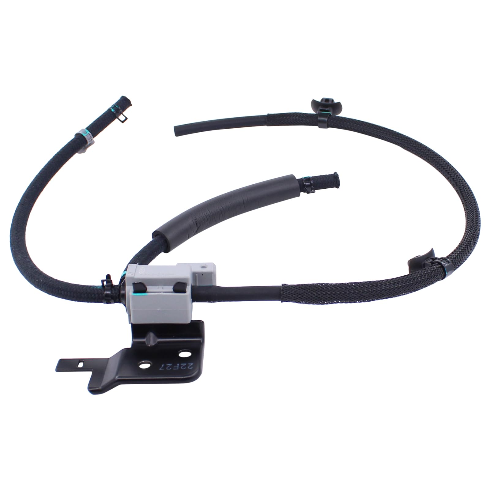 Turbocharger Wastegate Solenoid Valve with Vacuum Line Hose Assembly - Compatible with Hyundai Veloster 1.6L 2013-2017 - Vacuum Control Valve Replacement Part - Perfect for Engine Performance Upgrades & Turbo System Repairs