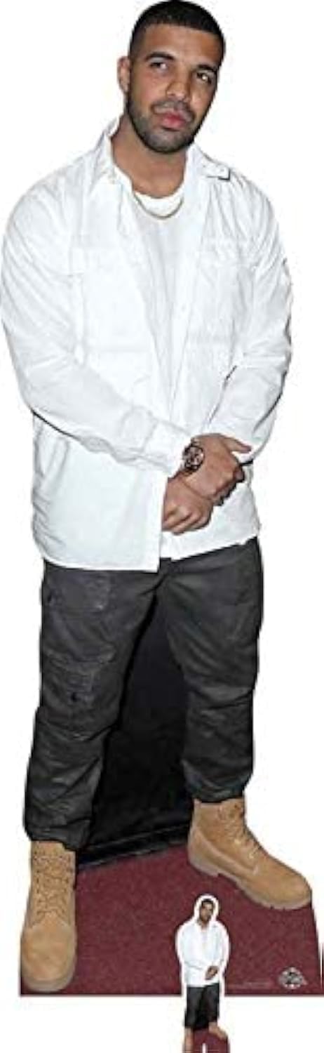 Drake Life Size Cardboard Cutout Standee - Star Cutouts for Parties, Events & Home Decor - Perfect for Birthday Celebrations, Photo Booths & Fan Gifts
