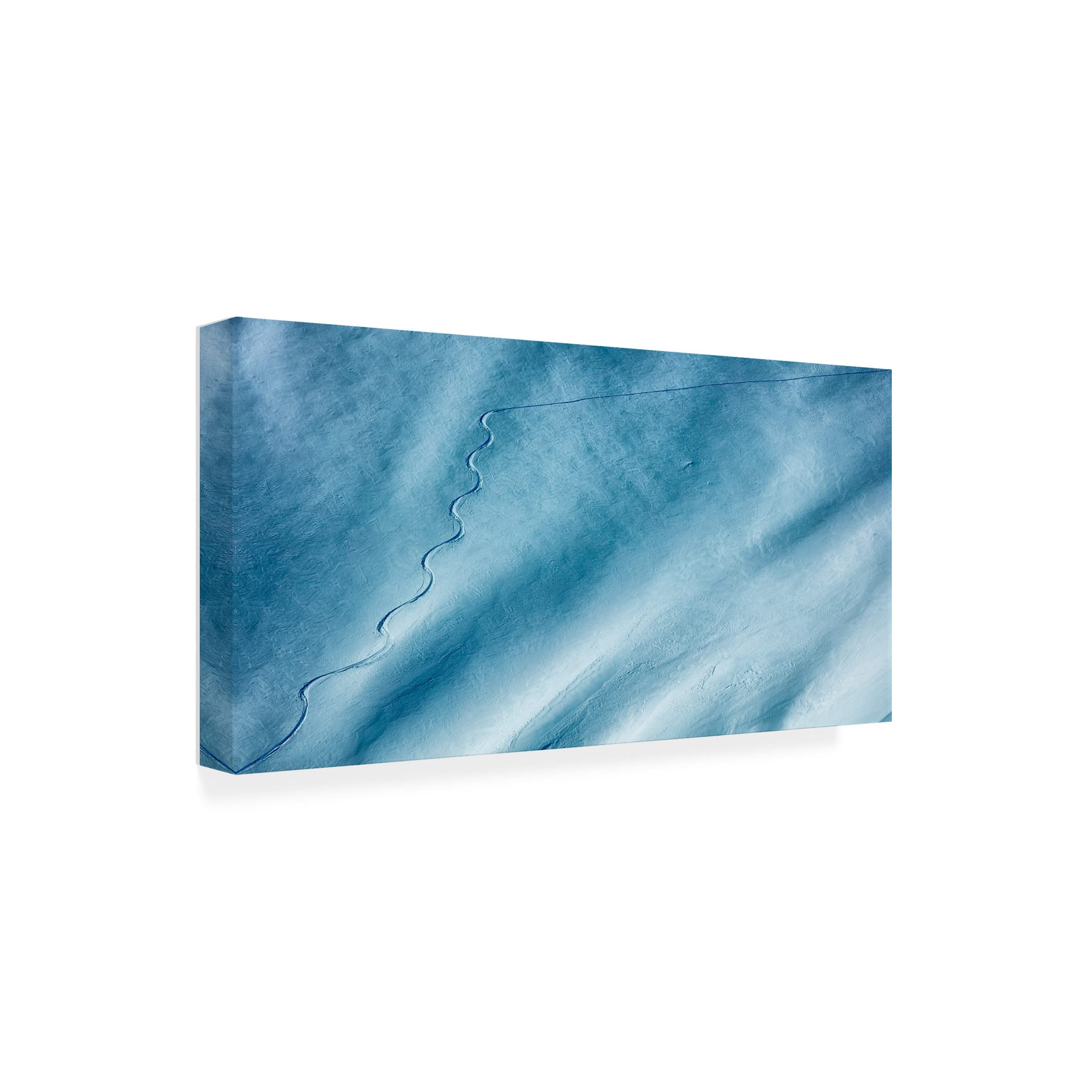 Heinz Hieke 'Wave' Canvas Wall Art Print - Modern Ocean Seascape Painting for Living Room, Bedroom & Office Decor