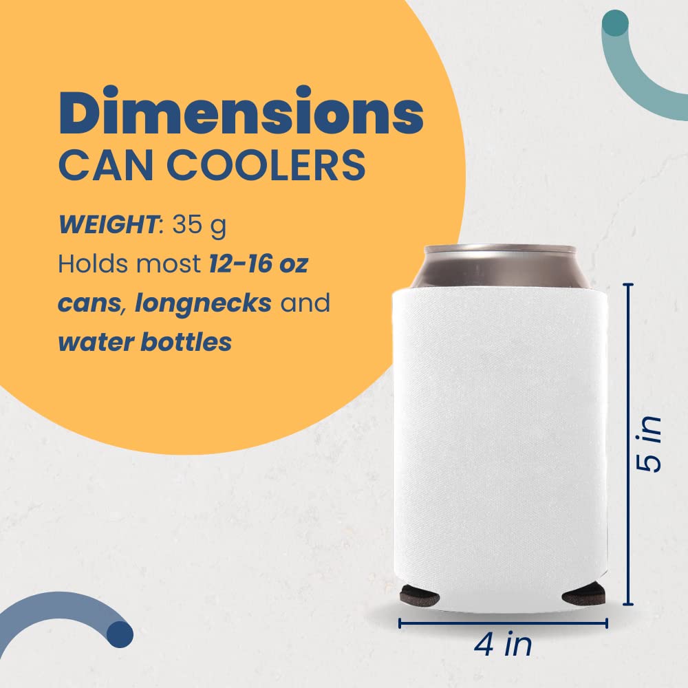 Custom Wedding Can Coolers 100-Pack - Personalized Wedding Favors & Drink Sleeves for Guests - Bulk Insulated Beverage Coolies (Set of 100) - Perfect for Outdoor Weddings, Bridal Showers & Summer Parties