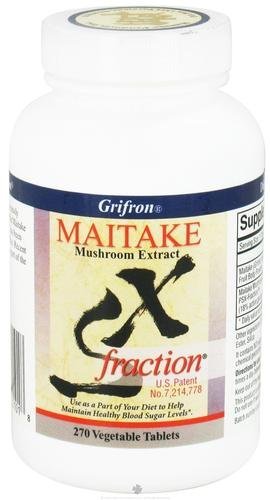 Grifron SX-Fraction - 270 Maitake Mushroom Extract Tablets | Immune Support Supplement | Boost Energy & Wellness for Daily Health