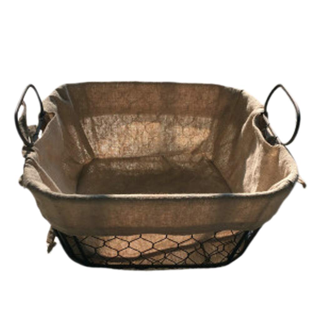 Cabilock Decorative Metal Wire Fruit Basket - Candy & Snack Storage Container for Home, Kitchen, and Party Decor | Rustic Organizer for Fruits, Treats, and Home Accents