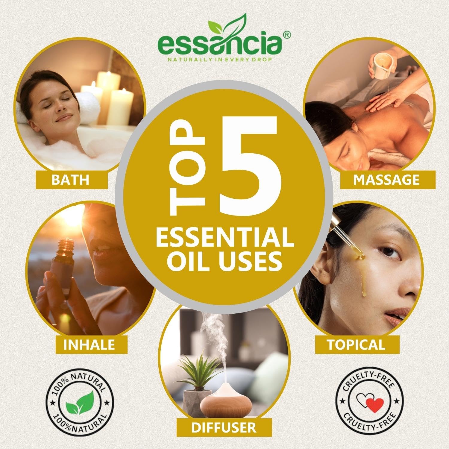 Pure Ylang Ylang Essential Oil - 100% Natural Undiluted Therapeutic Grade for Skin Care, Hair Growth, Aromatherapy & Relaxation | Face, Body, Diffuser Use | Promotes Sleep & Boosts Immunity (30ml) - Perfect for Spa, Massage & Home Wellness