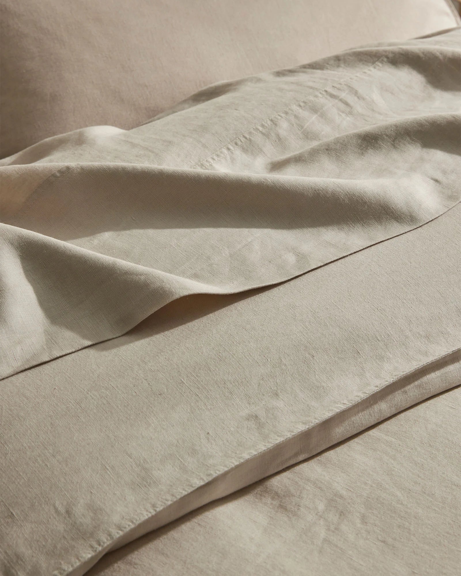 Premium Ravello Flat Sheet Set - 100% Cotton Bone White Bedding - Soft & Breathable for Ultimate Comfort - Perfect for Master Bedrooms, Guest Rooms & Hotels
