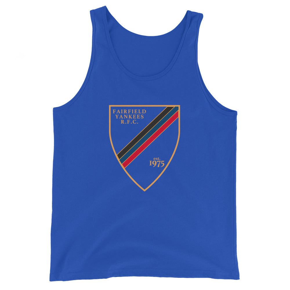 Fairfield Yankees RFC Social Tank Top - Comfortable & Breathable Cotton Tee for Rugby Fans - Perfect for Game Days, Parties & Casual Wear