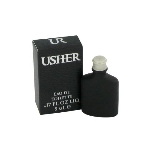 Usher For Men By Usher Mini Eau De Toilette Spray 0.17 Oz - Fresh Citrus & Spicy Scent for Men - Perfect for Date Night, Office Wear & Special Occasions