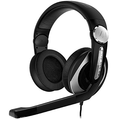 PC 330 Gaming Headset with Noise Cancelling Mic - Wired Over-Ear Headphones for PC, PS4, Xbox - Comfortable for Long Gaming Sessions, Streaming & Online Classes