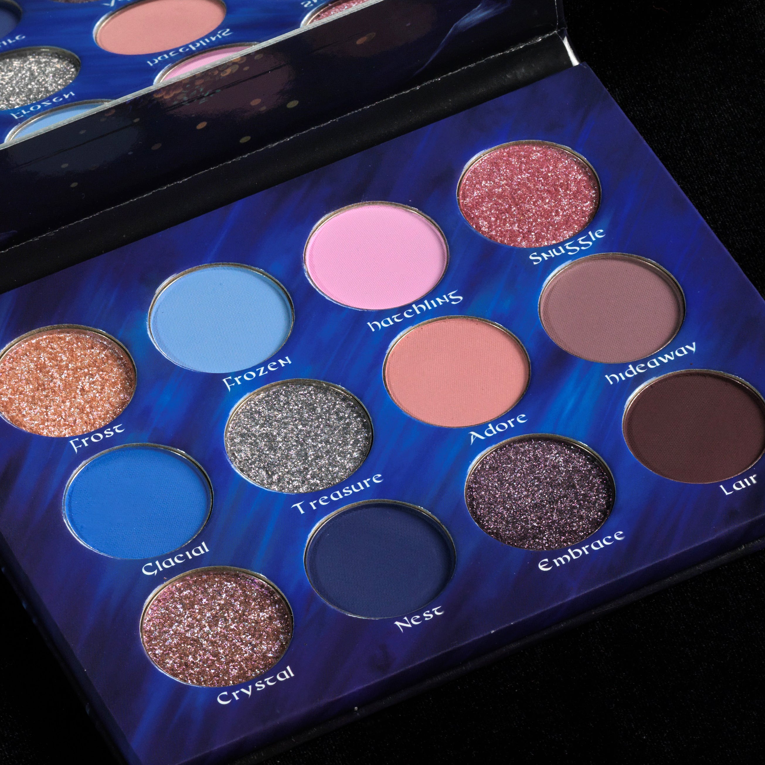 Cradled In Ice Eyeshadow Palette - 12 Matte & Shimmer Shades for Stunning Eye Makeup | Perfect for Winter & Holiday Looks | Vegan & Cruelty-Free