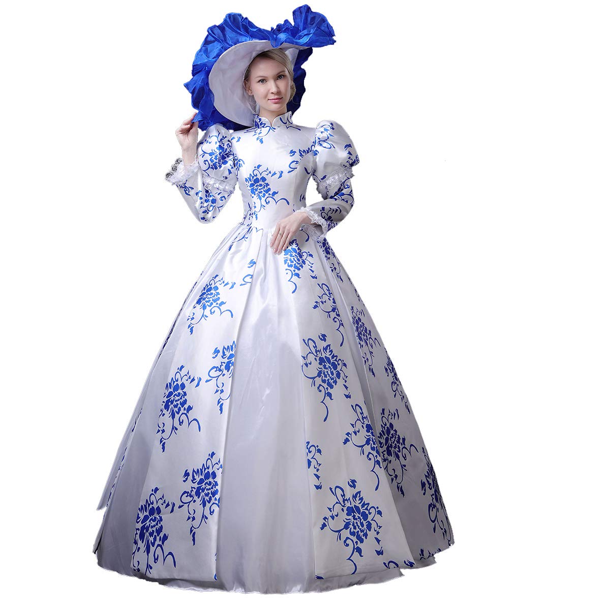 Victorian Rococo Dress for Women - Elegant Maiden Costume Inspired by 18th Century Fashion | Perfect for Renaissance Fairs, Cosplay, and Themed Parties