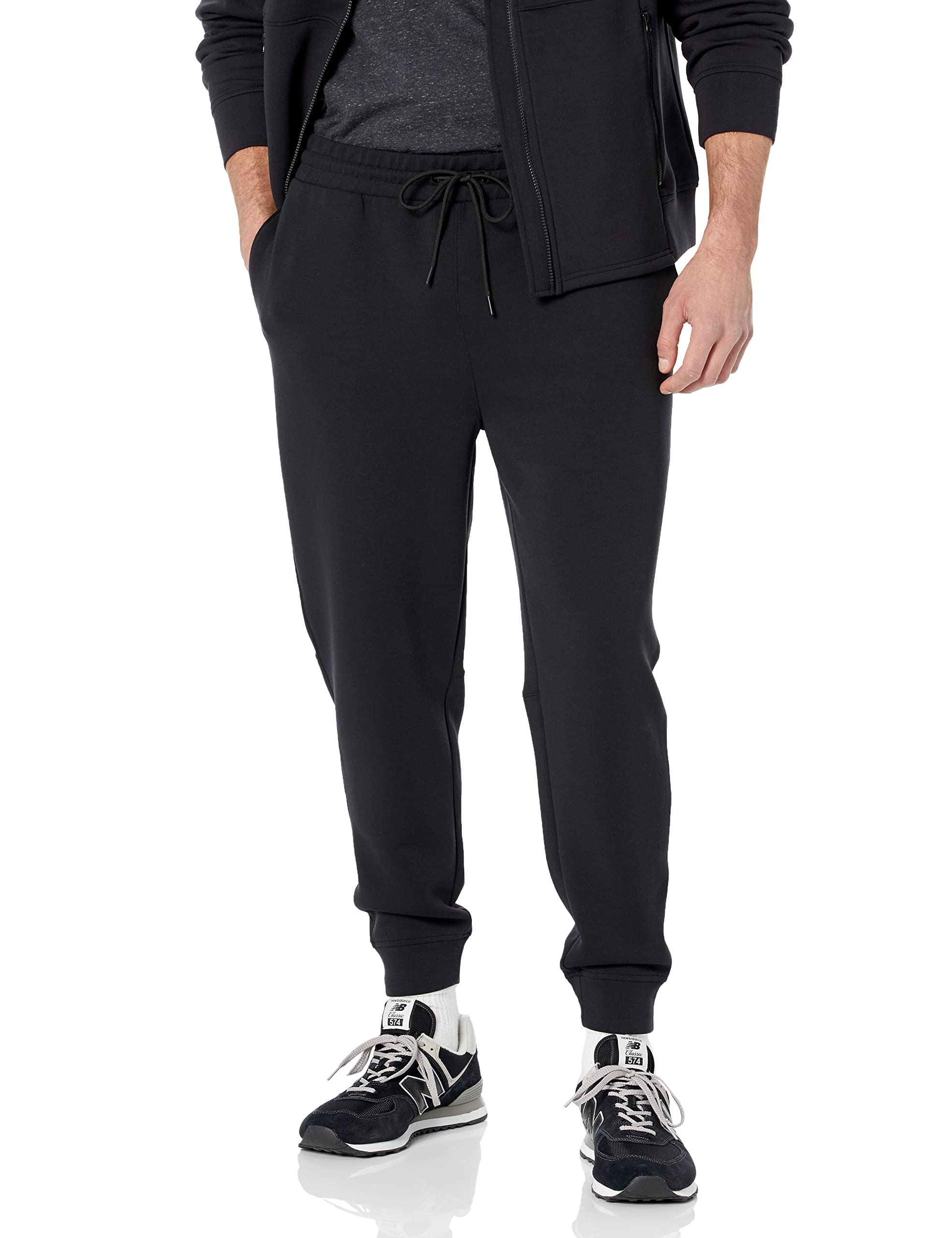 Amazon Essentials Men's Active Sweat Jogger Pants - Lightweight, Breathable Workout & Lounge Pants for Running, Gym, Yoga, and Casual Wear