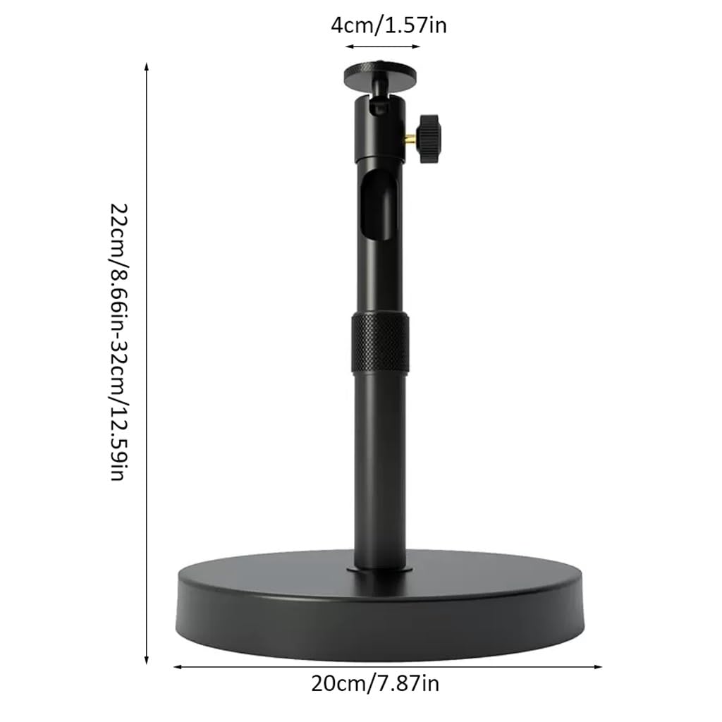Heavy-Duty Projector Stand & Bracket - Adjustable Desktop & Bedside Lifting Shelf for Projectors | No Drilling Required | Compact Size (Black) | Perfect for Home Theater, Office Presentations & Outdoor Movie Nights