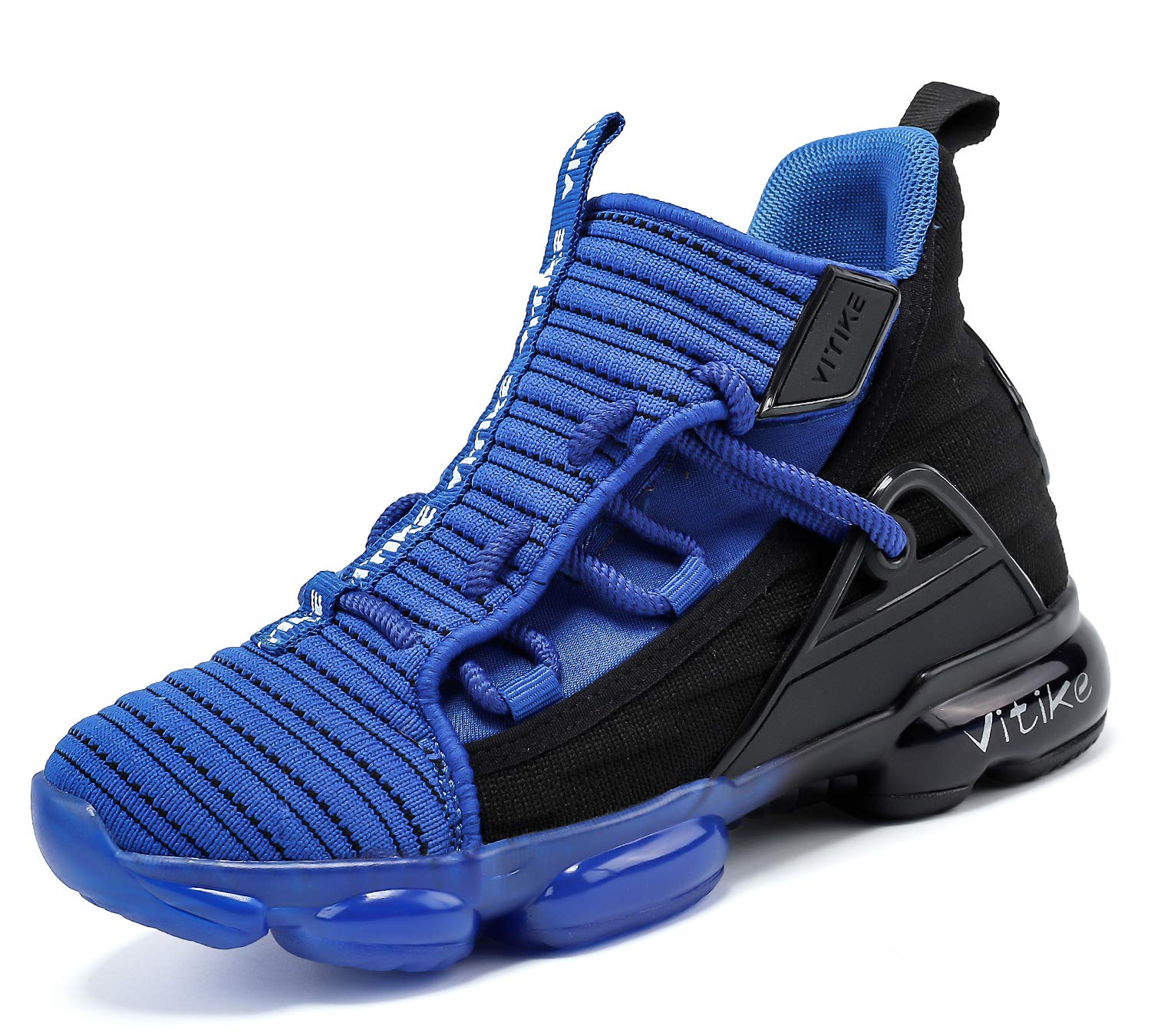 JMFCHI Kids Basketball Shoes - High-Top Sports Sneakers for Boys & Girls | Durable, Non-Slip Lace-Up Running Shoes for Little & Big Kids | Perfect for Indoor/Outdoor Play, Gym Class & Basketball Practice