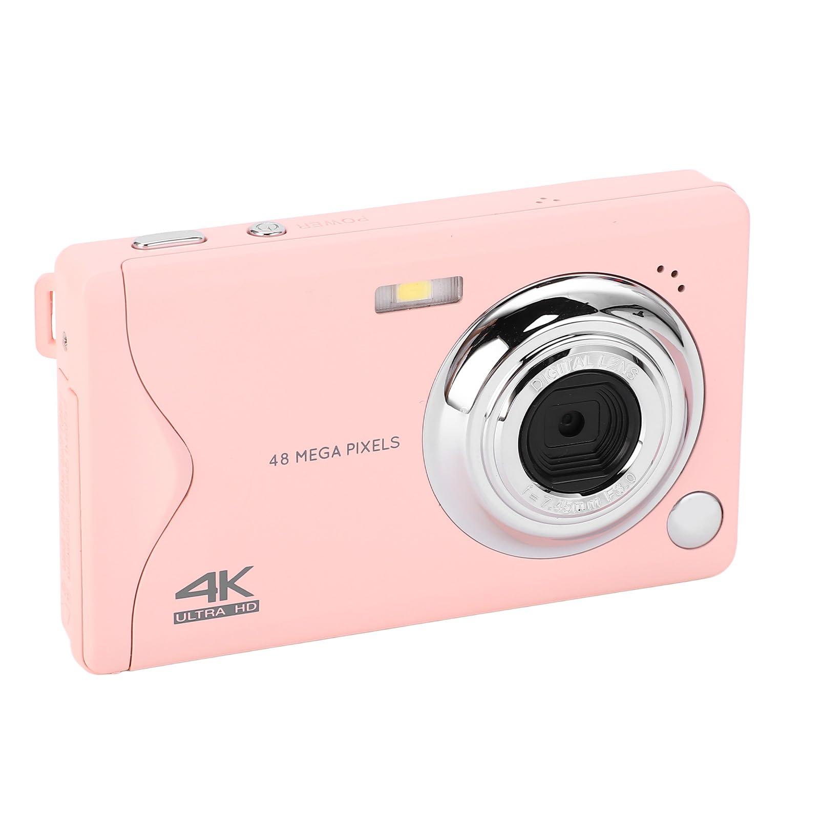 48MP Digital Camera with 4K Video & Built-in Microphone - Compact 3