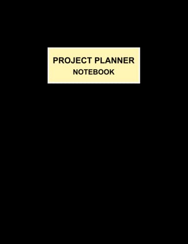 Project Planner Notebook - Business & Weekly Planner with Resource List, Order Form & Project Tracker | Perfect for Office Professionals, Entrepreneurs & Students | Organize Tasks, Meetings & Deadlines Efficiently