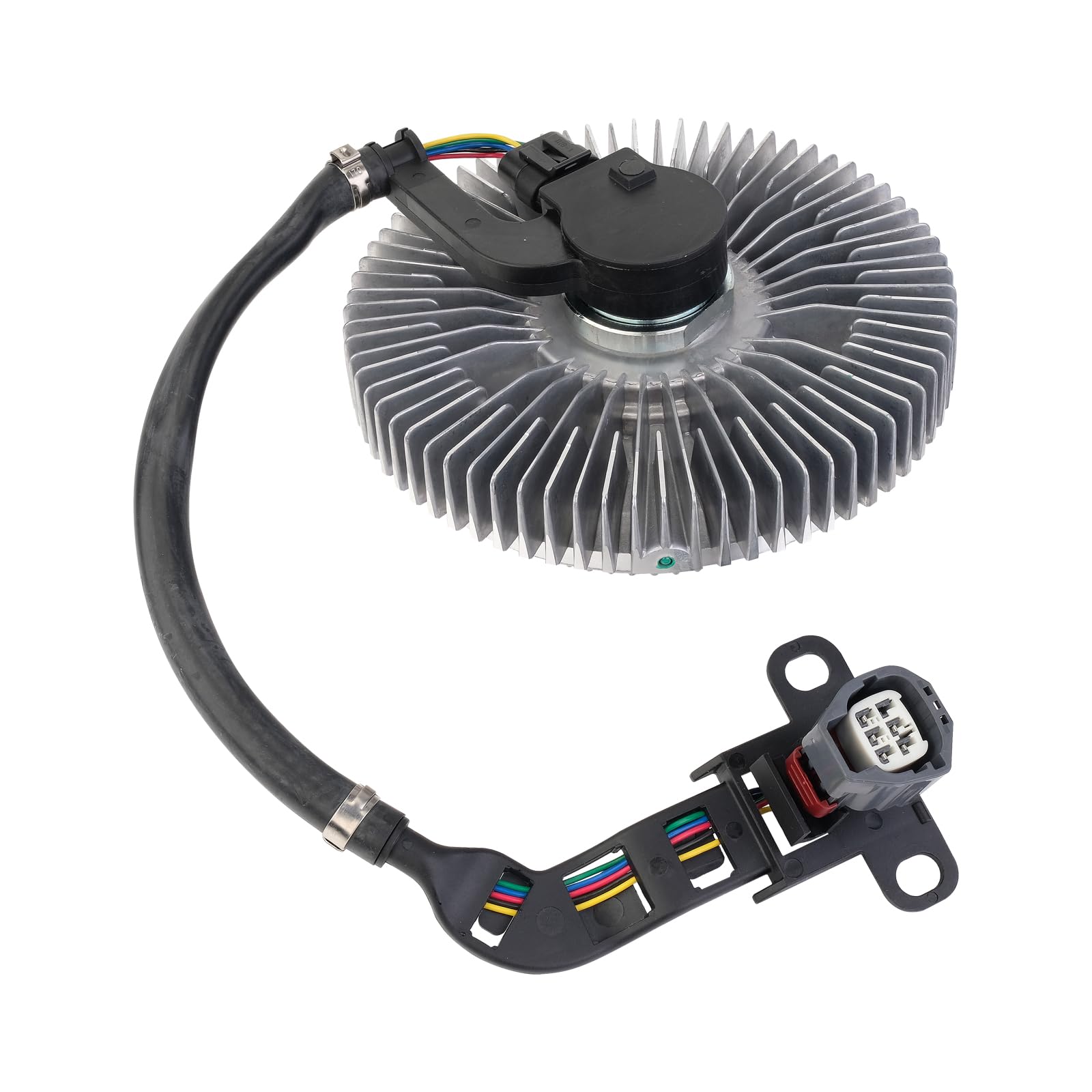 68155609AB Electronic Radiator Cooling Fan Clutch for Dodge Ram 2500 3500 6.7L 2010 & Ram 2500 3500 4500 5500 6.7L 2011-2013 - Heavy Duty Cooling System Replacement Part for Off-Road, Towing & High-Performance Driving