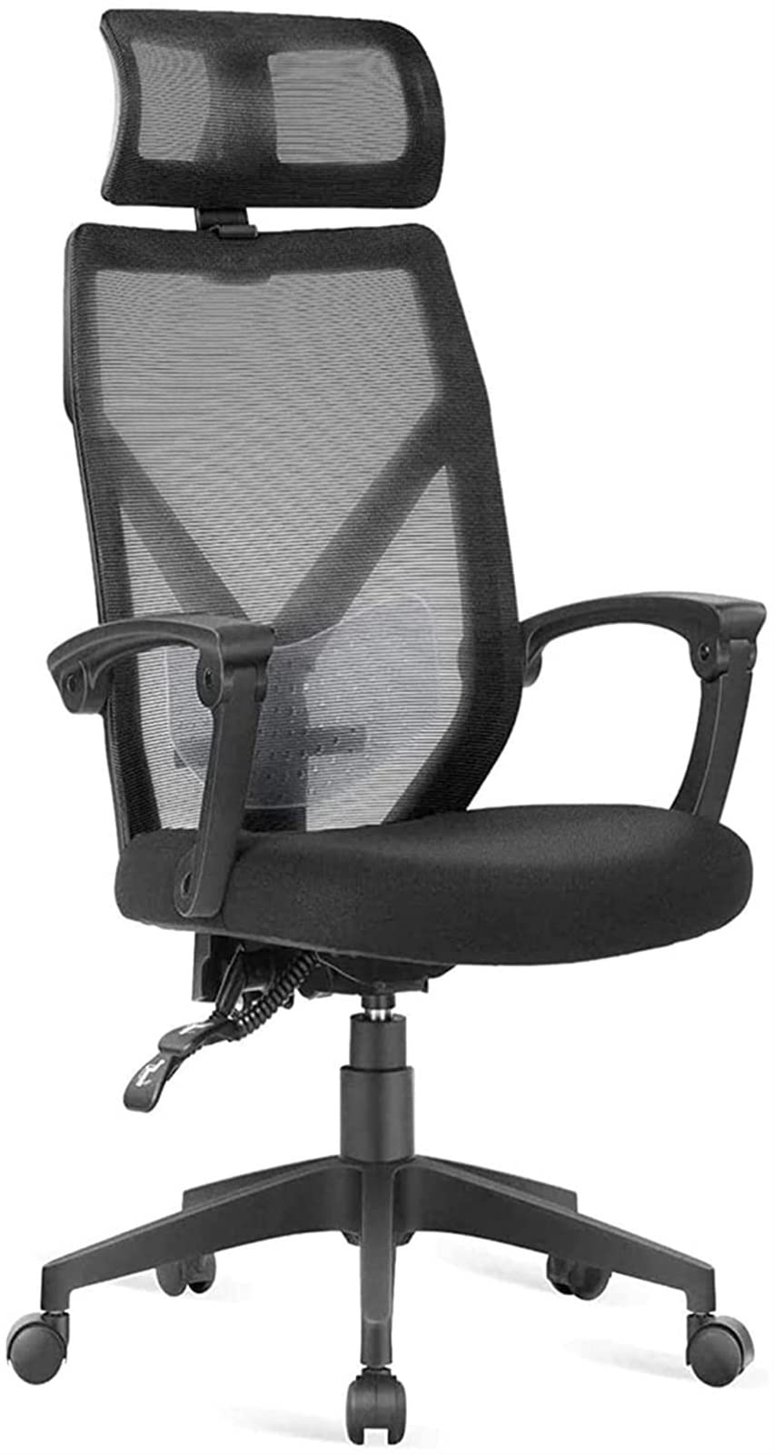 Ergonomic Office Chair with Adjustable Height - Comfortable Computer Desk Chair for Work, Gaming & Executive Use - High Back Recliner with Lumbar Support & Cushioned Seat - Perfect for Home Office, Gaming Setup & Professional Workspaces