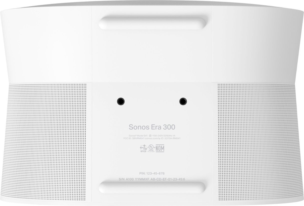 SONOS ERA 300 Smart Speaker - WiFi Enabled Home Audio System (White) | Perfect for Living Room, Bedroom & Home Theater Setup