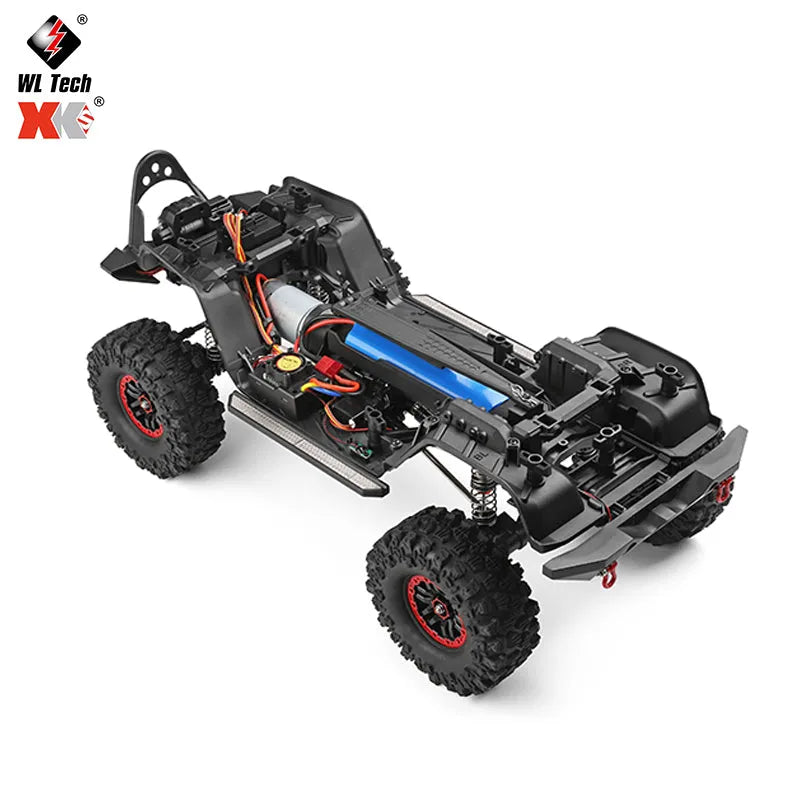 WLTOYS 104026 1/10 Scale 4WD RC Rock Crawler Off-Road Remote Control Car - Perfect for Outdoor Adventure, Rock Climbing & Trail Crawling