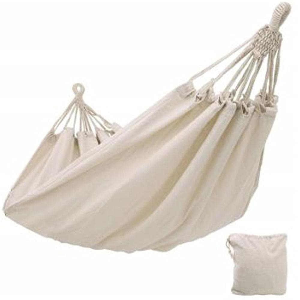 XIEZI Double Camping Hammock - Breathable Outdoor Hanging Bed with Rollover Prevention for Backpacking, Hiking & Travel | Perfect for Camping Trips, Beach Relaxation & Backyard Lounging