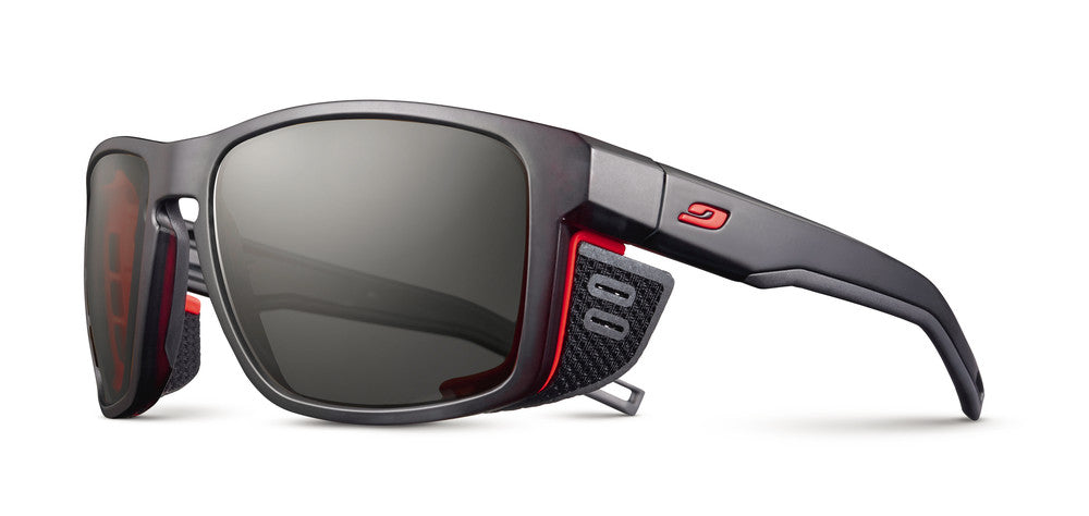 Julbo Shield M Sunglasses - UV Protection, Polarized Lenses for Outdoor Sports & Hiking - Perfect for Running, Cycling, and Mountain Adventures