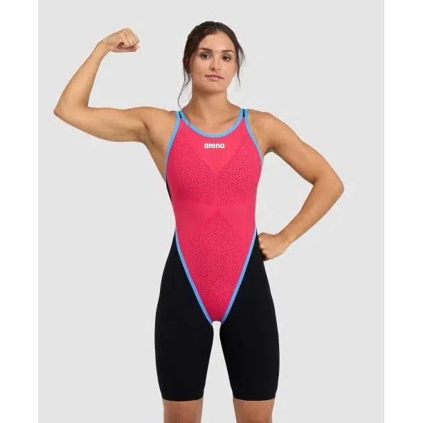 Women's Powerskin Carbon Glide SL Limited Edition Open Back Tech Suit - High Performance Competitive Swimwear for Training & Racing - Perfect for Pool, Triathlon & Professional Swimming Events