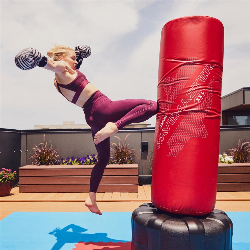 Century Wavemaster XXL Freestanding Punching Bag with Base - Heavy Duty Training Bag for Boxing, MMA, Kickboxing & Cardio Workouts - Perfect for Home Gym, Martial Arts Studio & Fitness Training