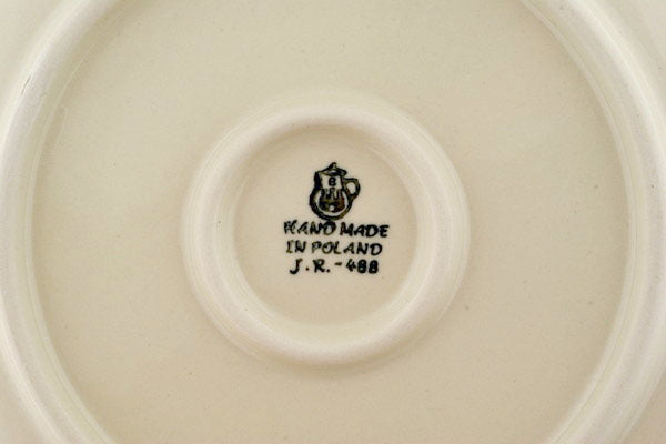 10-Piece Dinner Plate Set with Elegant Vinca Wreath Design - Perfect for Family Dinners, Holiday Gatherings & Formal Dining Occasions