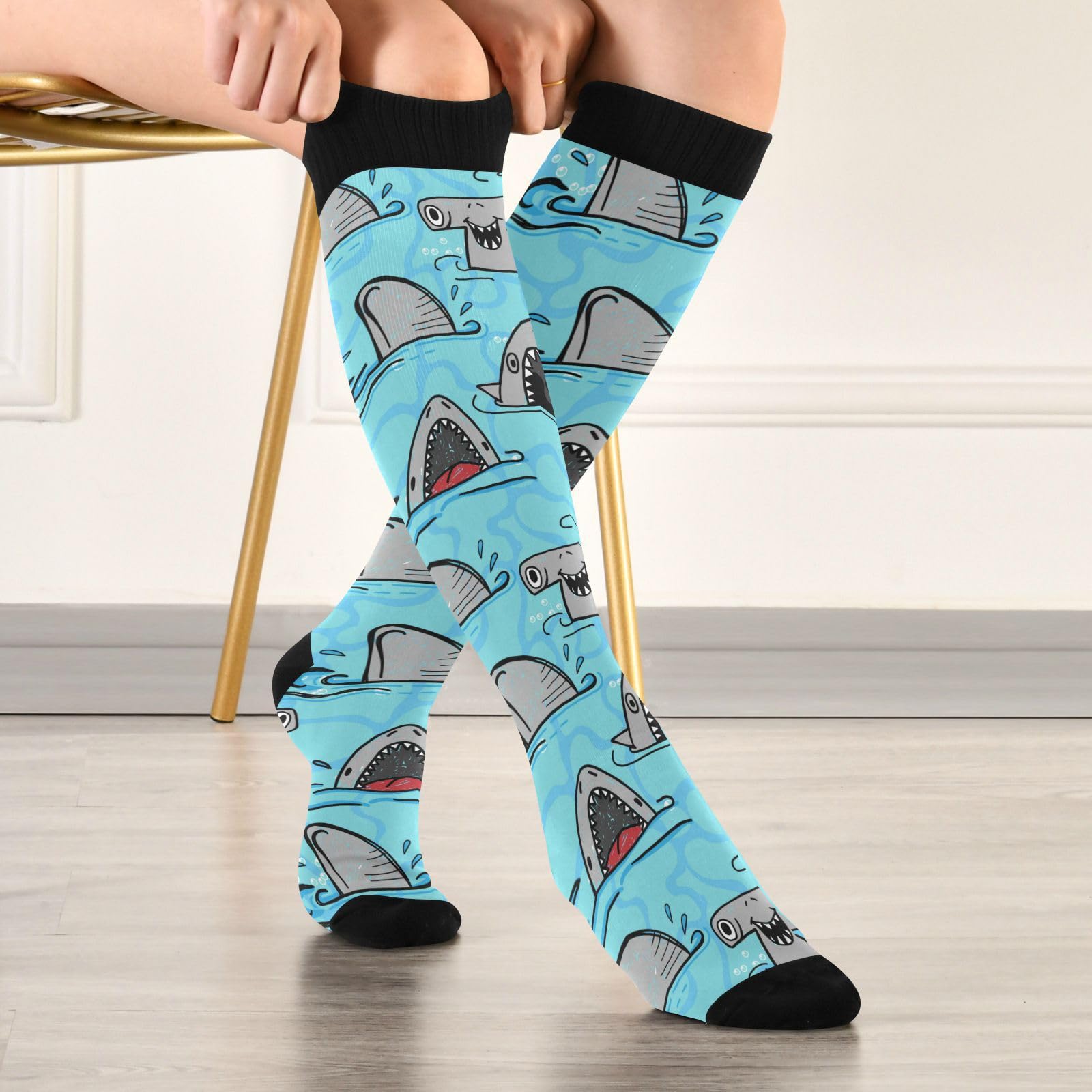 KLL Compression Socks for Women & Men - Medical Grade Support Socks for Running, Cycling, Nursing & Travel - Improve Blood Circulation & Reduce Swelling (Best for Athletes, Nurses & Long Flights)