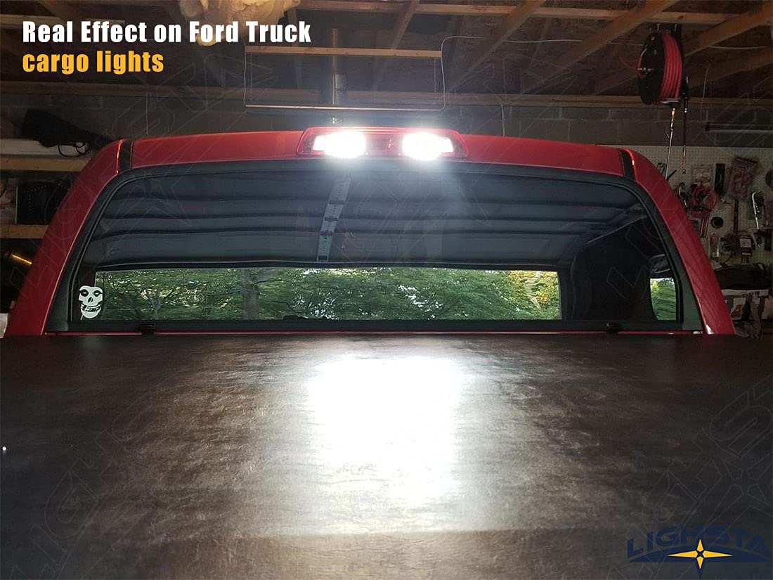14PCS Super Bright White LED Interior Light Kit for 1999-2016 Ford F250 F350 - Includes Cargo Lights, License Plate Lights & Installation Tool | Perfect for Night Driving, Off-Roading & Vehicle Upgrades