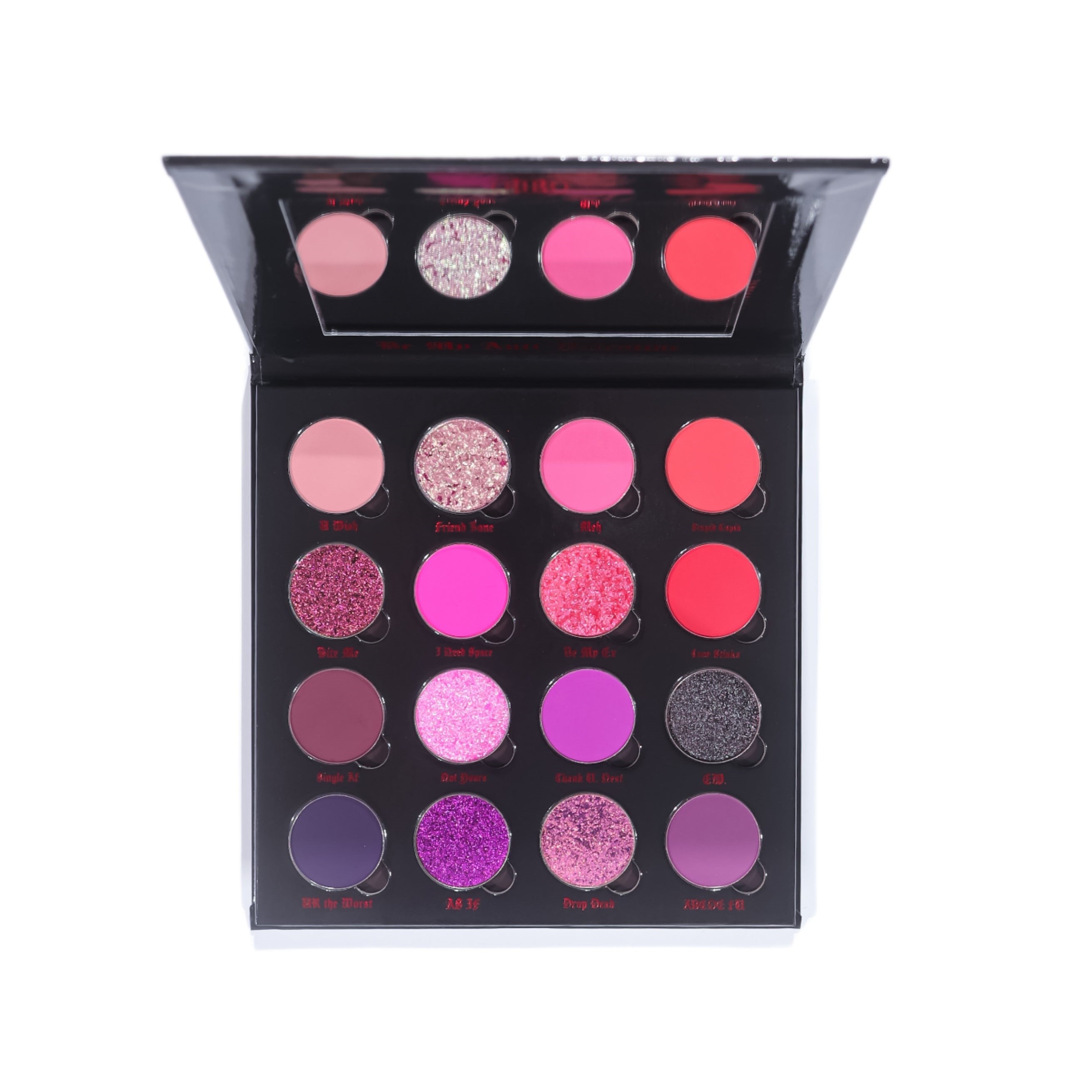 Dead Roses Eyeshadow Palette - 18 Matte & Shimmer Shades, Vegan & Cruelty-Free Makeup for Everyday & Party Looks | Perfect for Bridal, Halloween & Special Occasion Makeup