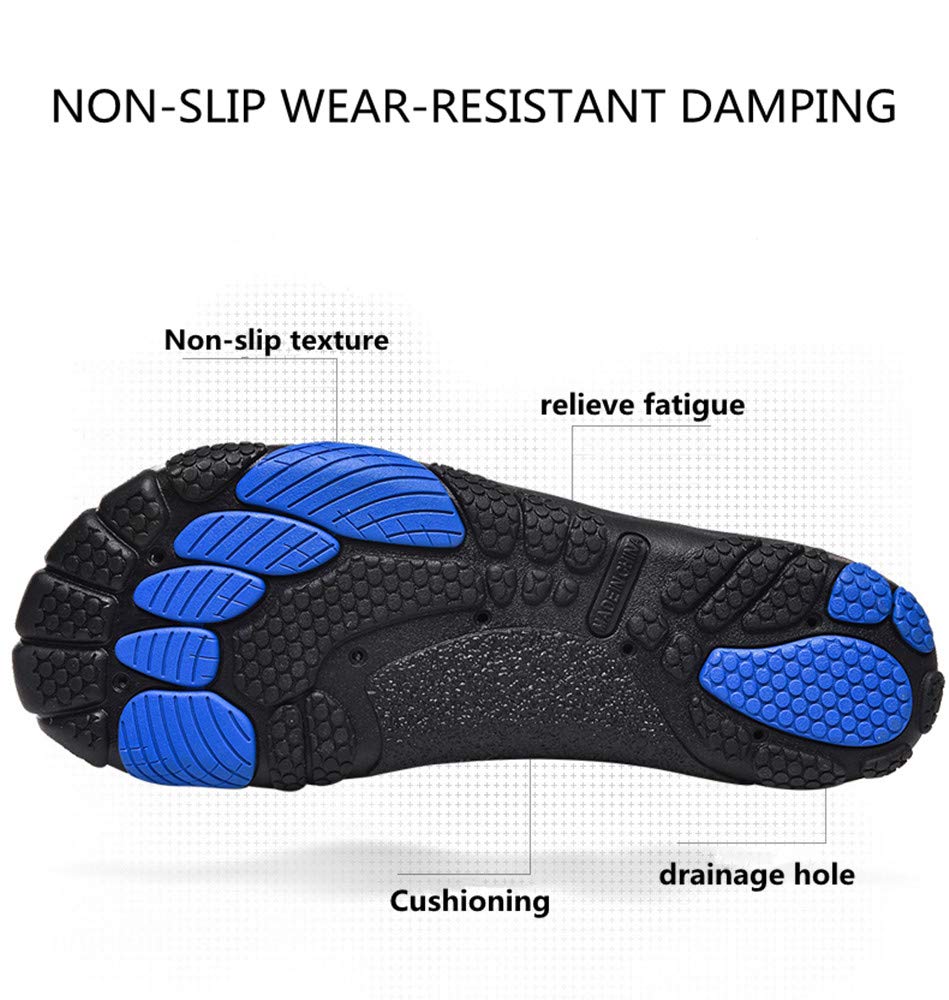 **Barefoot Water Shoes for Men & Women - Quick Dry Aqua Socks for Swimming, Beach, Yoga & Water Sports - Lightweight Breathable Shoes for Walking, Surfing & Driving**