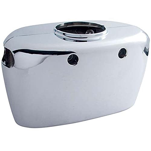 Chrome Upper Steering Column Cover for Car & Truck - High Gloss Finish, Universal Fit - Perfect for Interior Upgrade & Customization