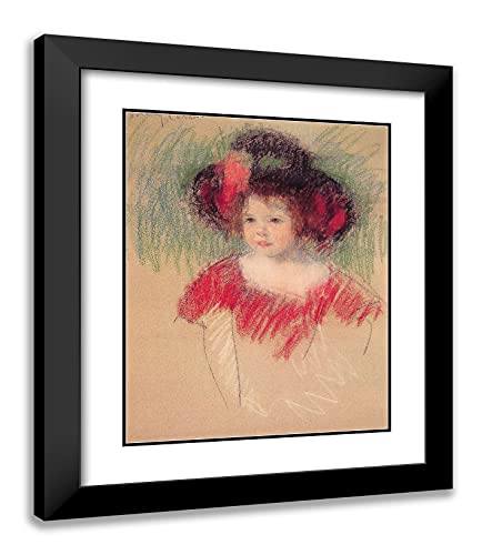 Black Modern Wood Frame with Double Matting