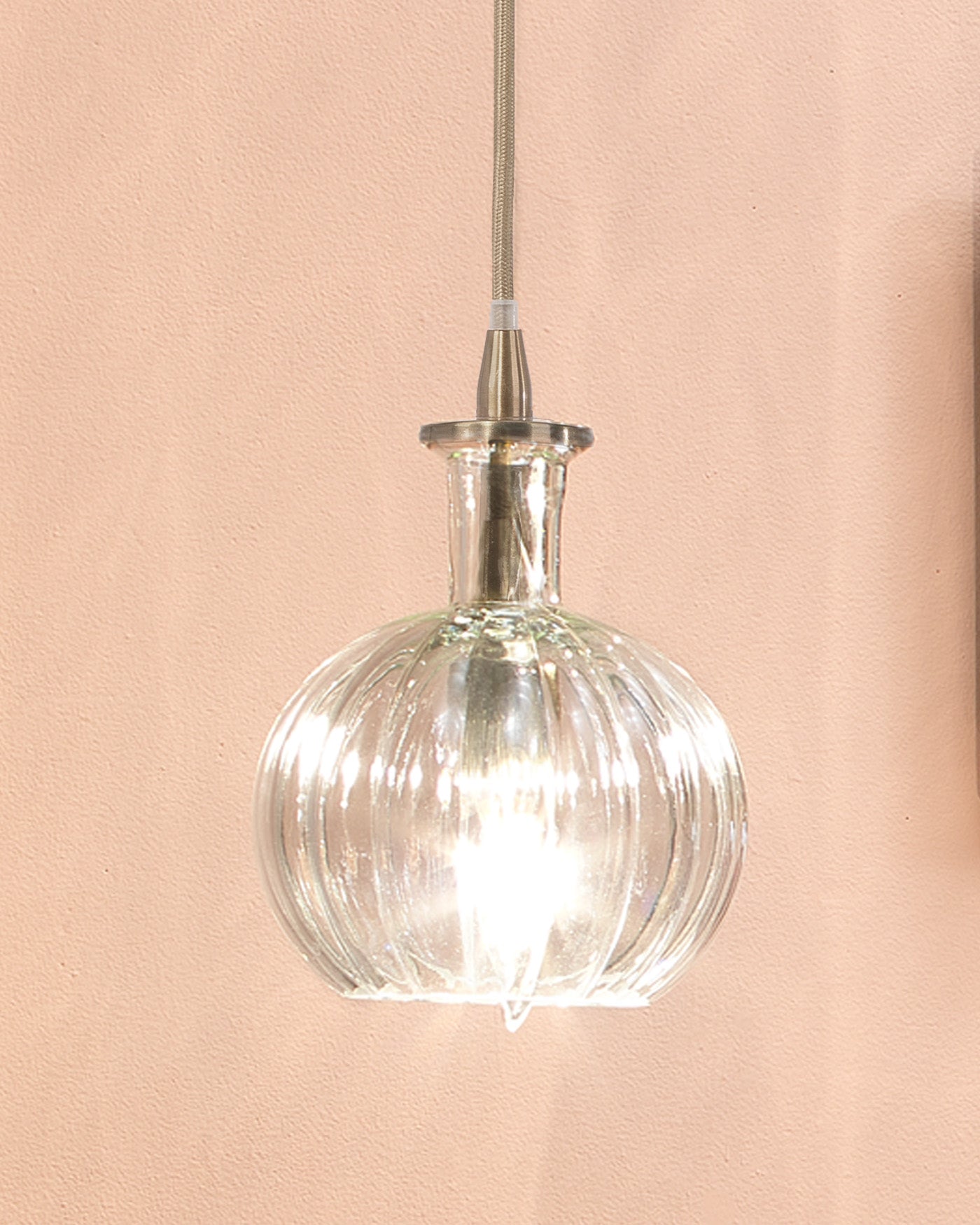 Sophia Carafe Pendant - Elegant Glass Water Bottle with Lid for Home, Office & Travel | Perfect for Water, Juice & Beverage Storage