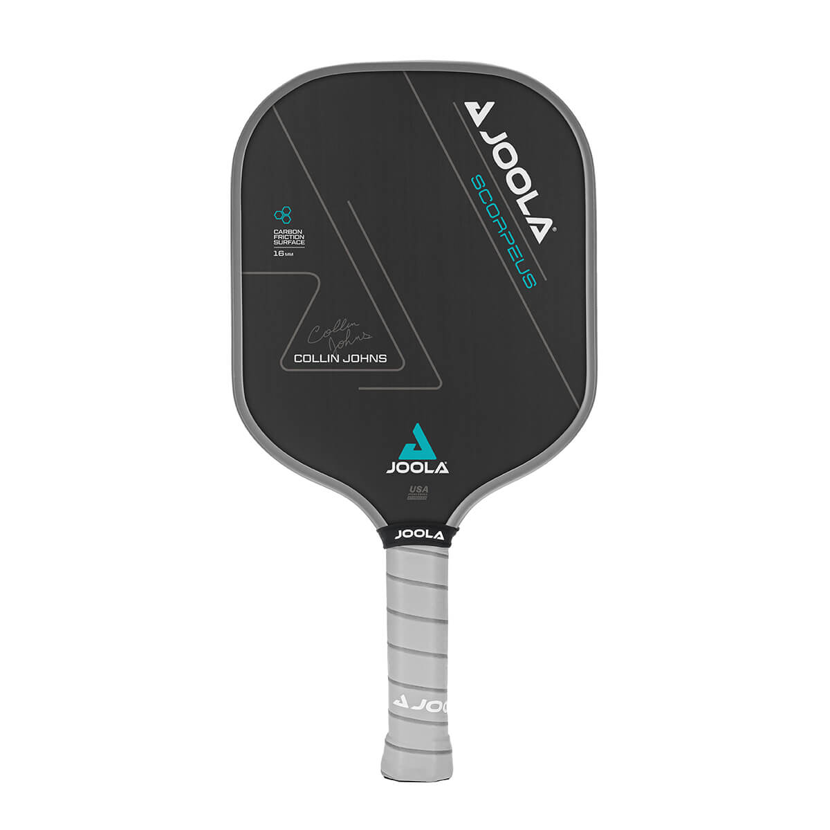 JOOLA Collin Johns Scorpeus CFS 16 Pickleball Paddle - Premium Carbon Fiber Surface for Power & Control - Perfect for Competitive Play & Tournament Pickleball