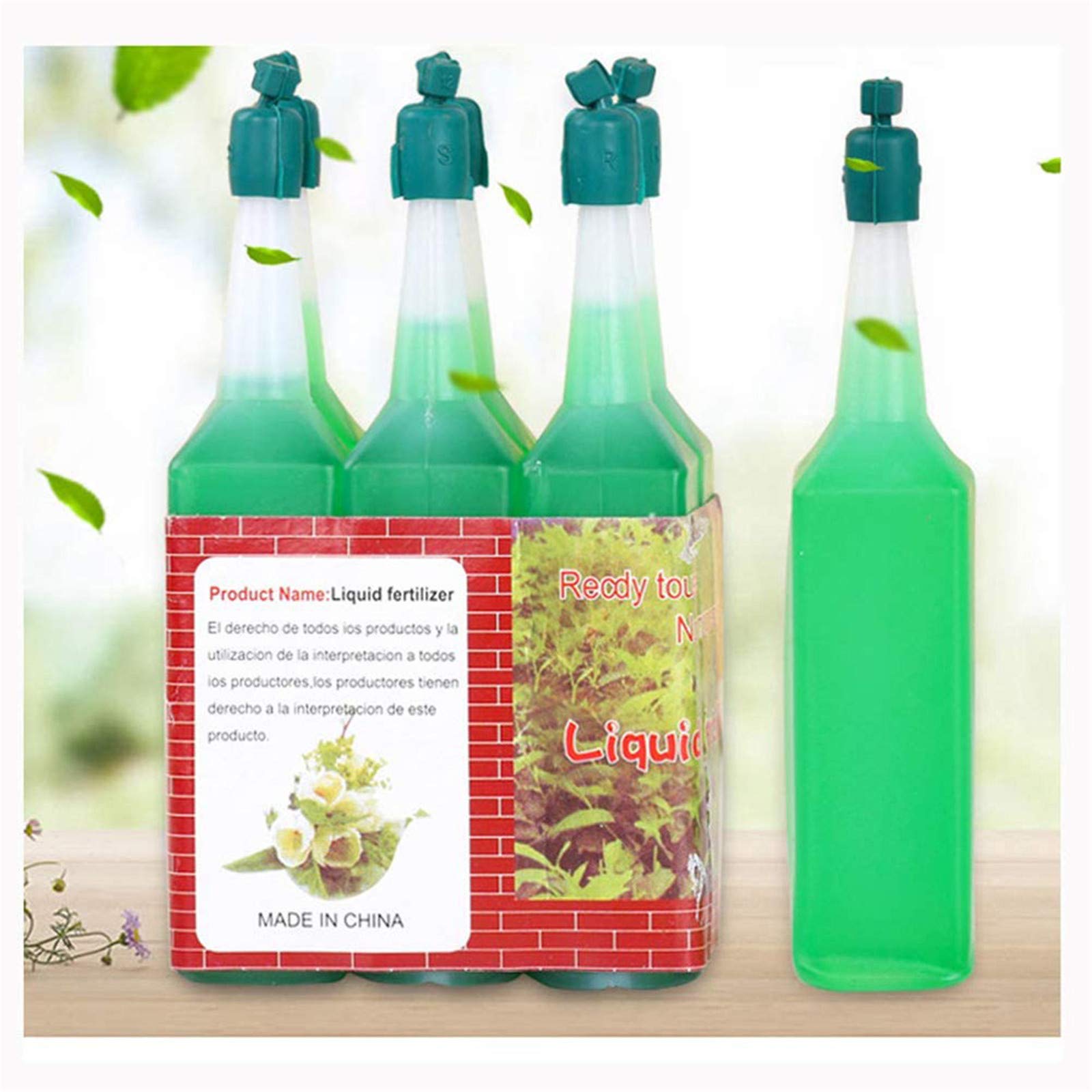 2 Bottles Organic Hydroponic Liquid Fertilizer - Miracle Grow Plant Food with NPK Nutrients, All-Purpose Indoor & Outdoor Plant Nutrient Solution for Hydroponics, Potted Plants, Vegetables, Herbs - Perfect for Home Gardening and Greenhouse Use