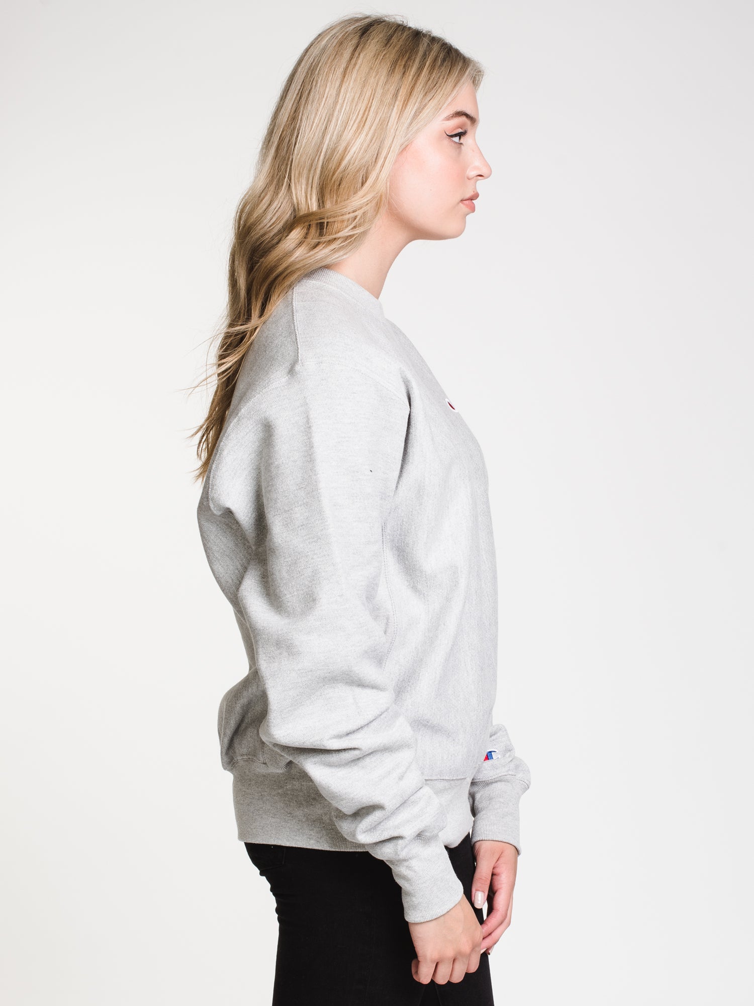 Champion Reverse Weave Crewneck Sweater for Men - Soft & Comfortable Boyfriend Fit - Perfect for Casual Wear, Gym, and Street Style