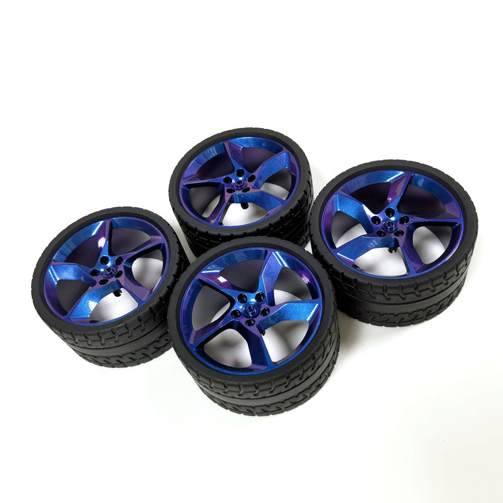 4PCS Premium Alloy Wheel Rims & Tires Set for Ferrari SP3 - High Performance Replacement Parts for Sports Cars, Perfect for Racing, Car Shows & Luxury Vehicle Upgrades