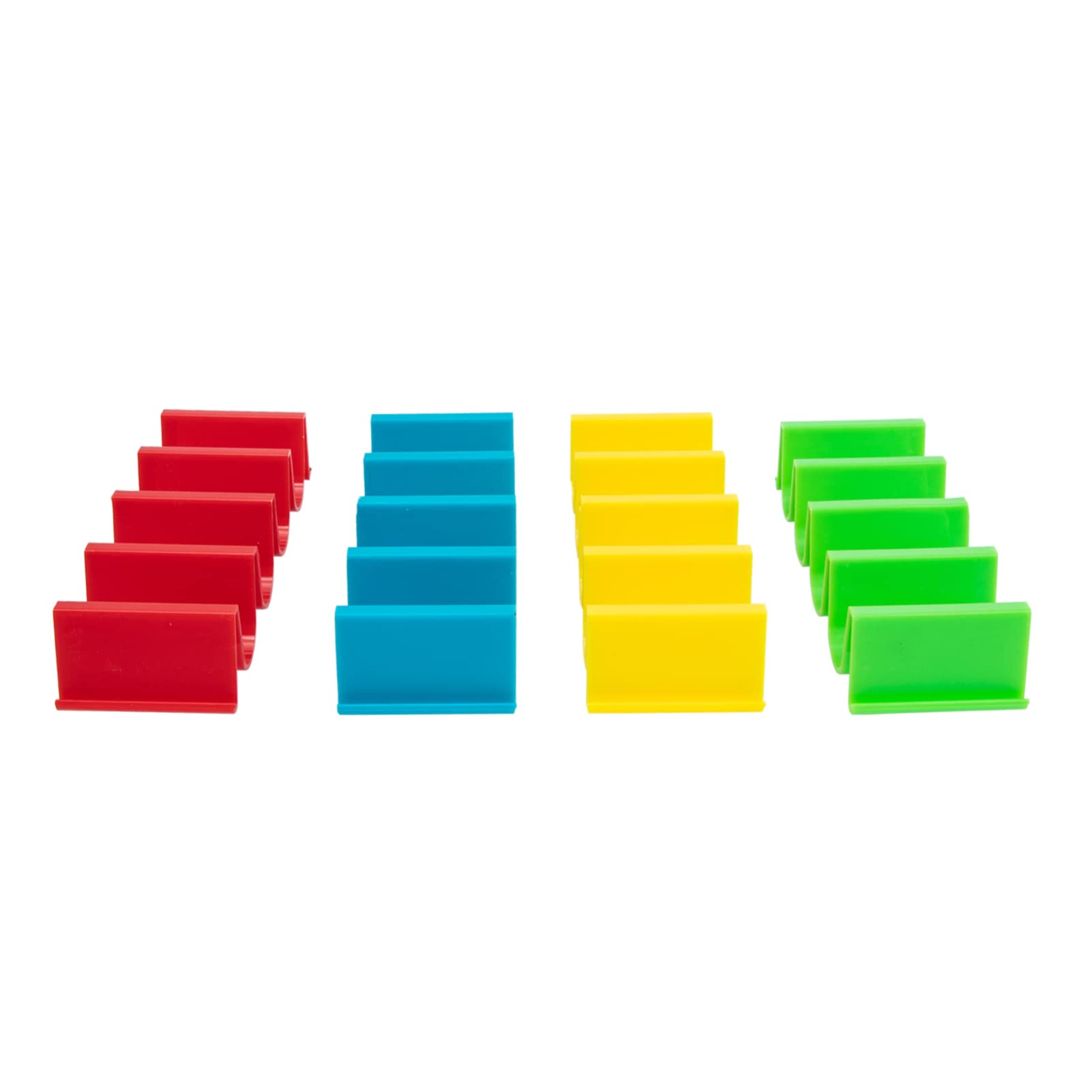 4-Piece Colorful Taco Stand Set - Burrito & Pancake Holder for Baking, Restaurant Supplies - Perfect for Taco Tuesday, Breakfast Buffets, and Party Food Displays