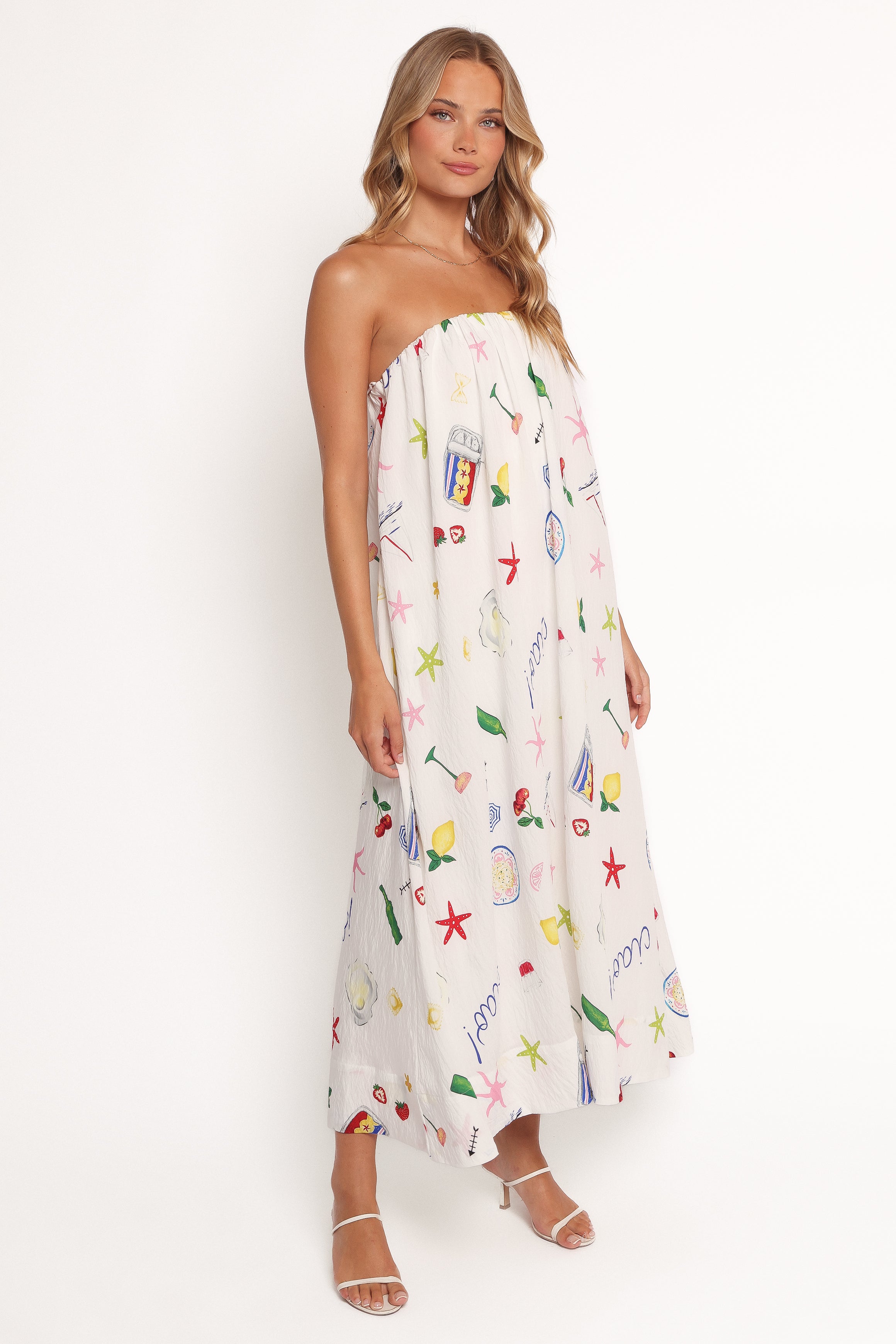Celia Maxi Dress for Women - Flowy Long Summer Dress with Pockets, Boho Floral Print, Casual Beach Dress for Vacation, Party, and Everyday Wear