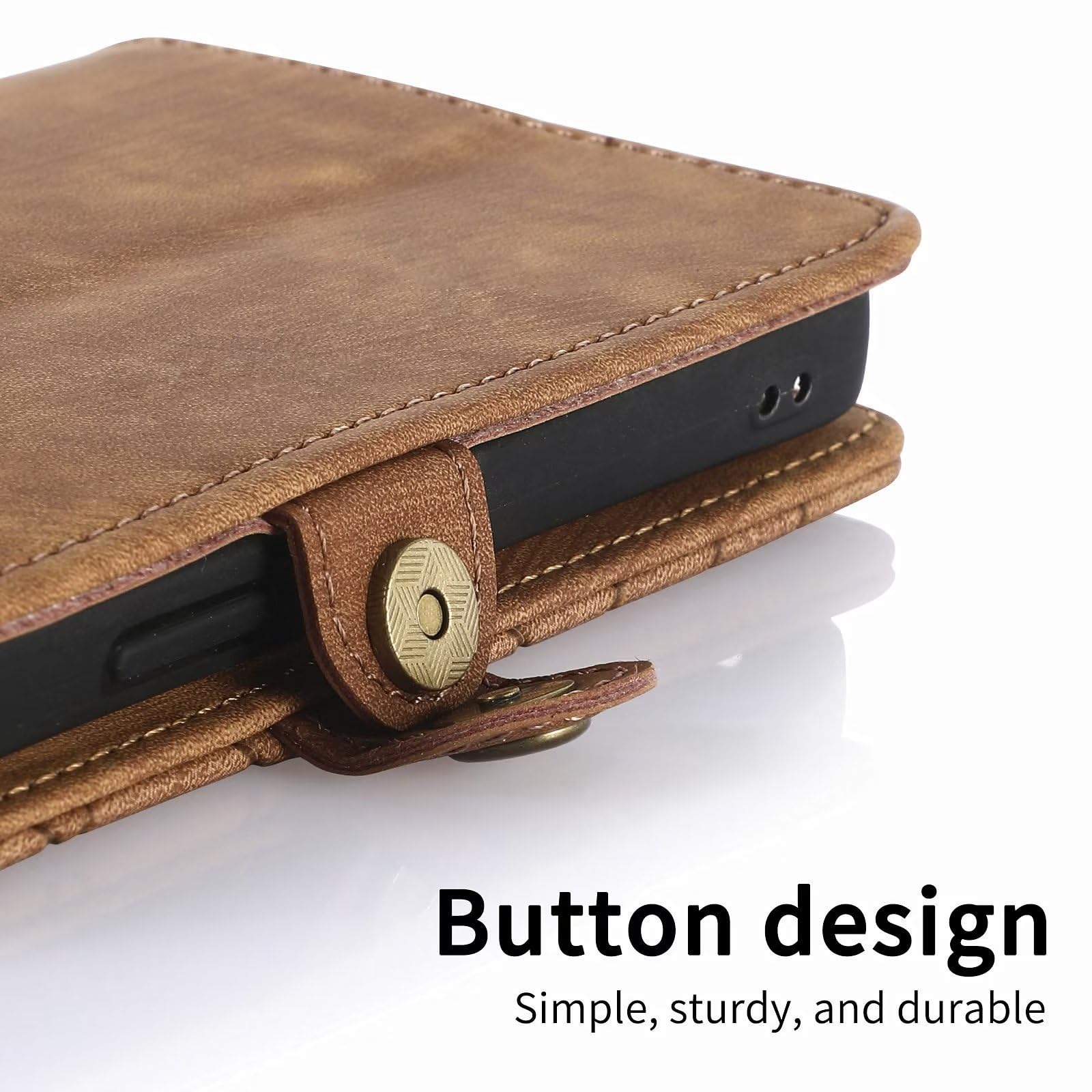 Magnetic PU Leather Wallet Case for Huawei P30 - Slim Flip Phone Cover with Card Slots & Secure Closure | Perfect for Business, Travel and Everyday Use