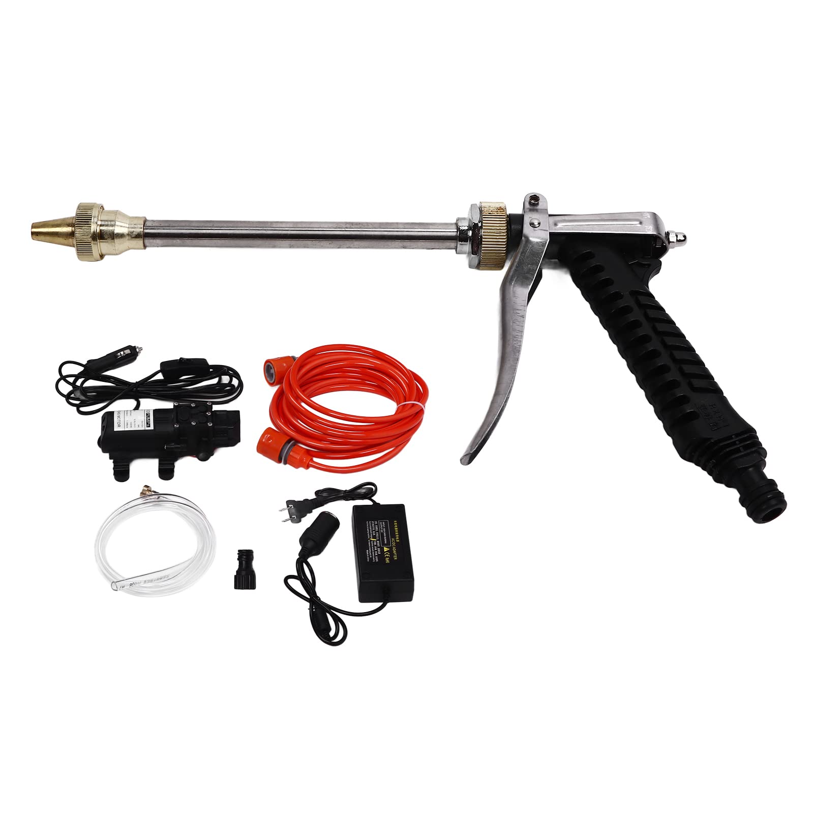 High Pressure Car Washer Pump - 1500 PSI Electric Pressure Washer for Home, Car, Garden Cleaning | Portable Water Sprayer for Auto Detailing, Driveway, Patio & Outdoor Projects