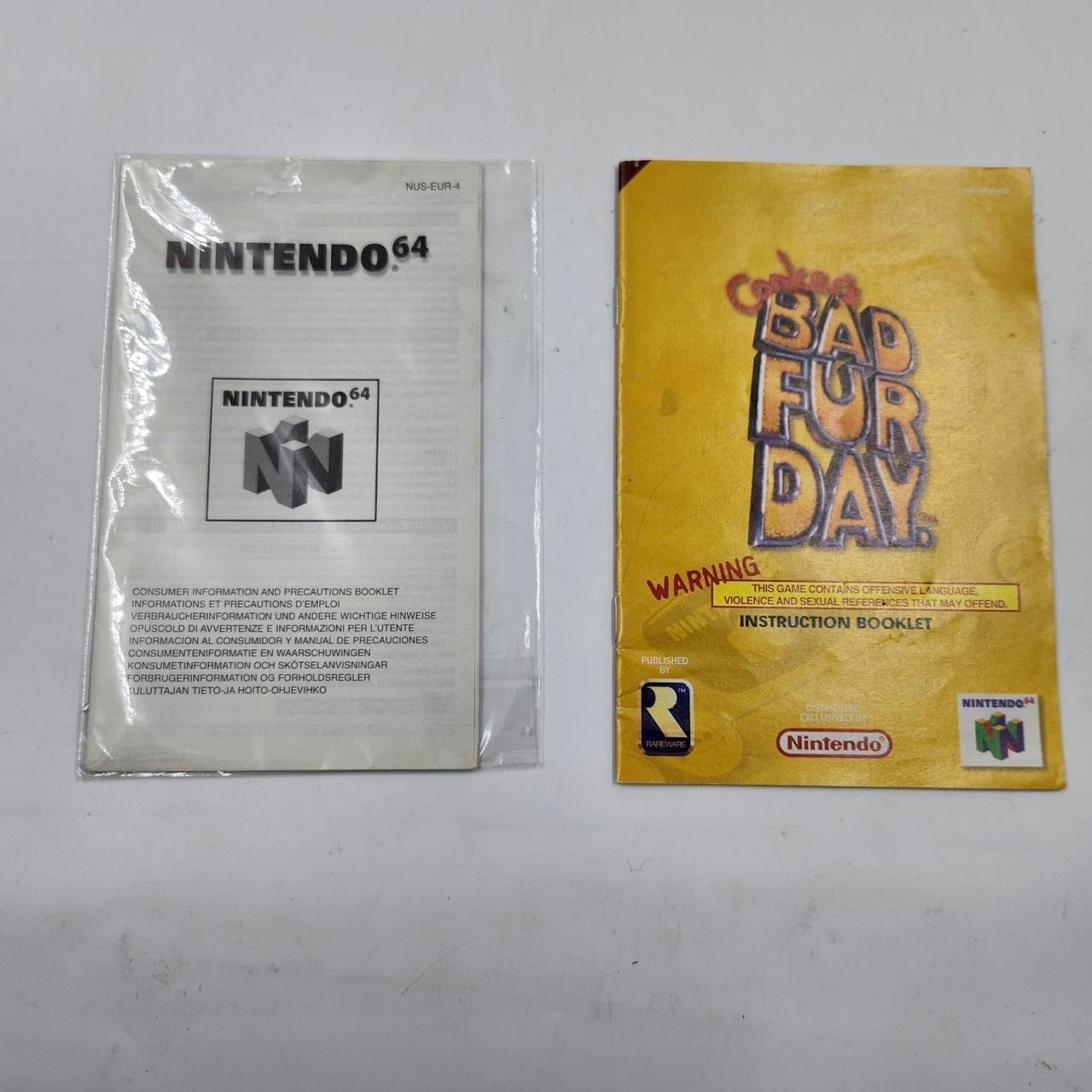 Conker's Bad Fur Day Nintendo 64 (N64) Game - Complete PAL Version | Rare Collectible Retro Video Game for Nintendo 64 Console - Perfect for Gaming Enthusiasts and Nostalgic Players