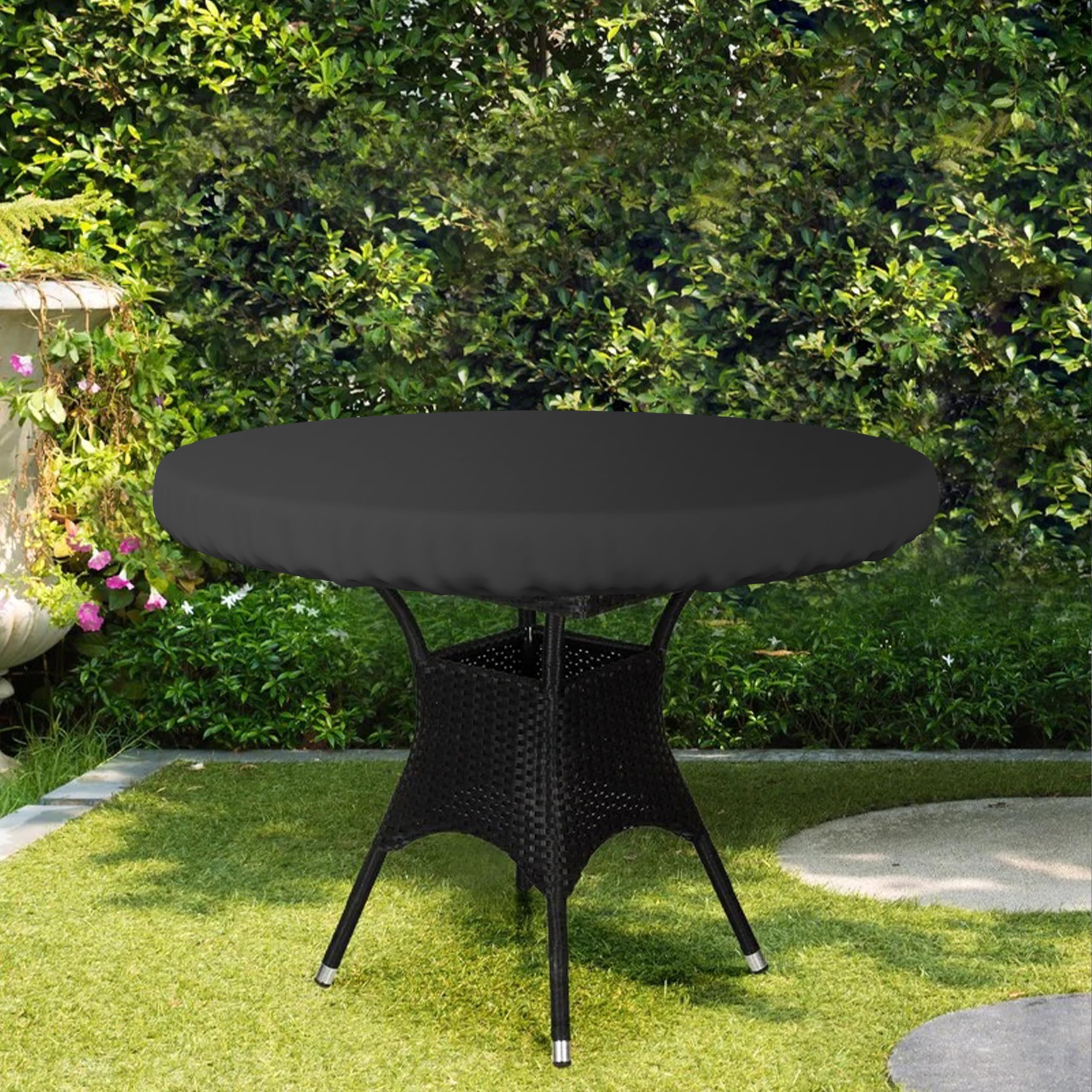 Heavy Duty 18 Oz Waterproof UV & Weather Resistant Outdoor Table Cover - 30