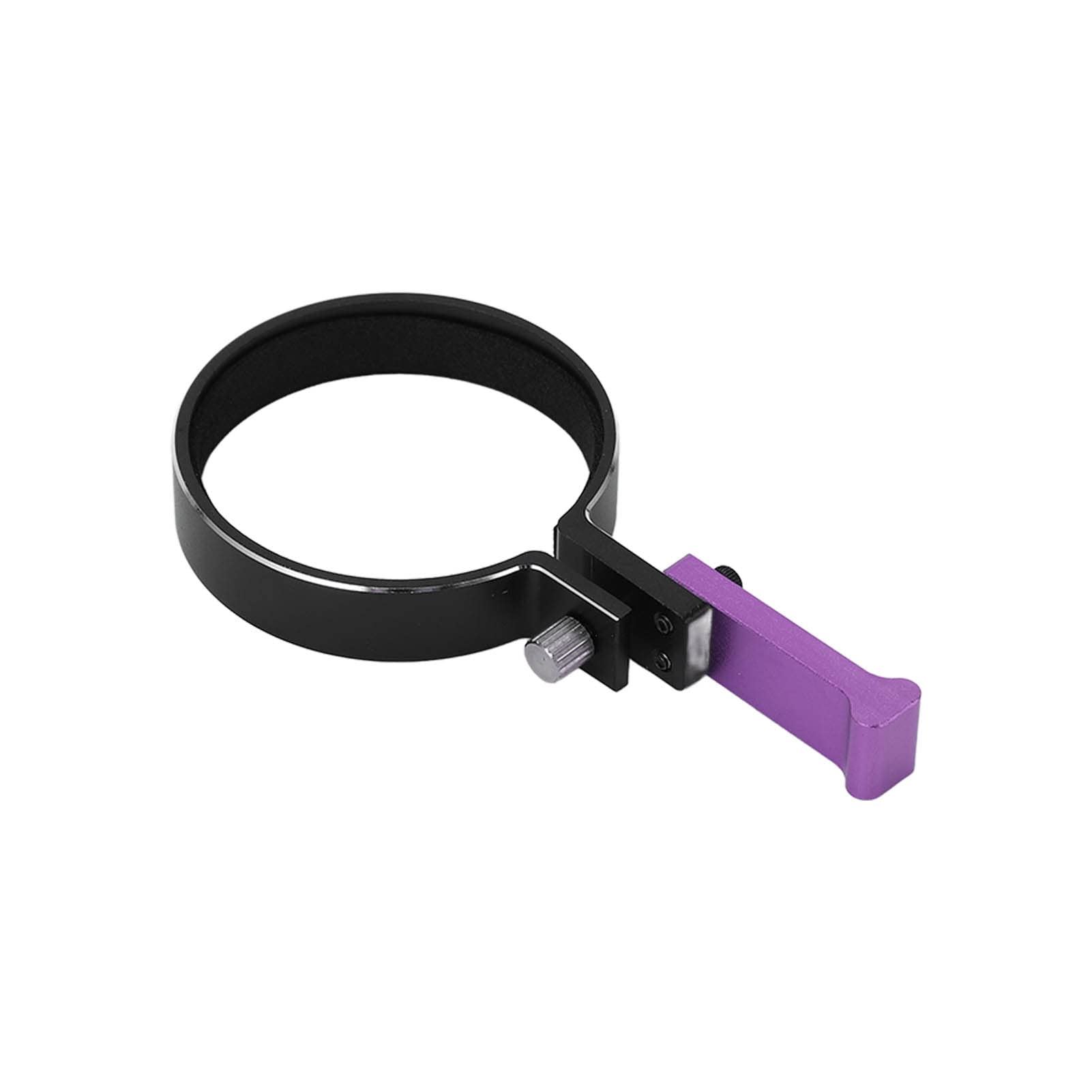 RiToEasysports Aluminum Alloy RC Transmitter Steering Wheel Trigger - One-Handed Control Adapter Kit for SCX10 Series RC Cars (Purple) | Model Car Accessories | Perfect for Off-Road Racing & Crawler RC Enthusiasts