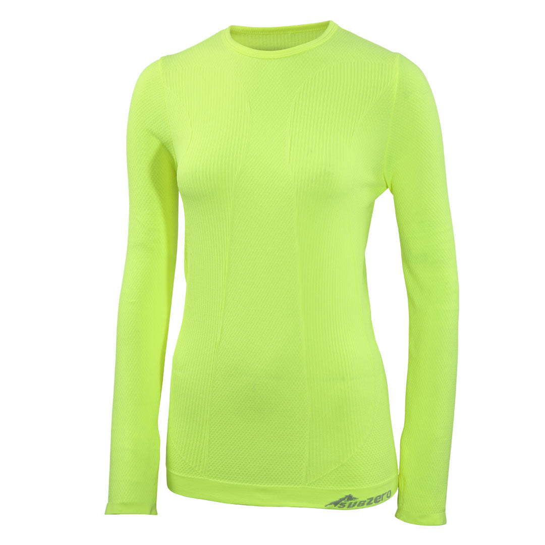 Factor 1 Plus Women's Thermal Long Sleeve Base Layer Top - Warm Winter Shirt for Hiking, Skiing & Outdoor Activities