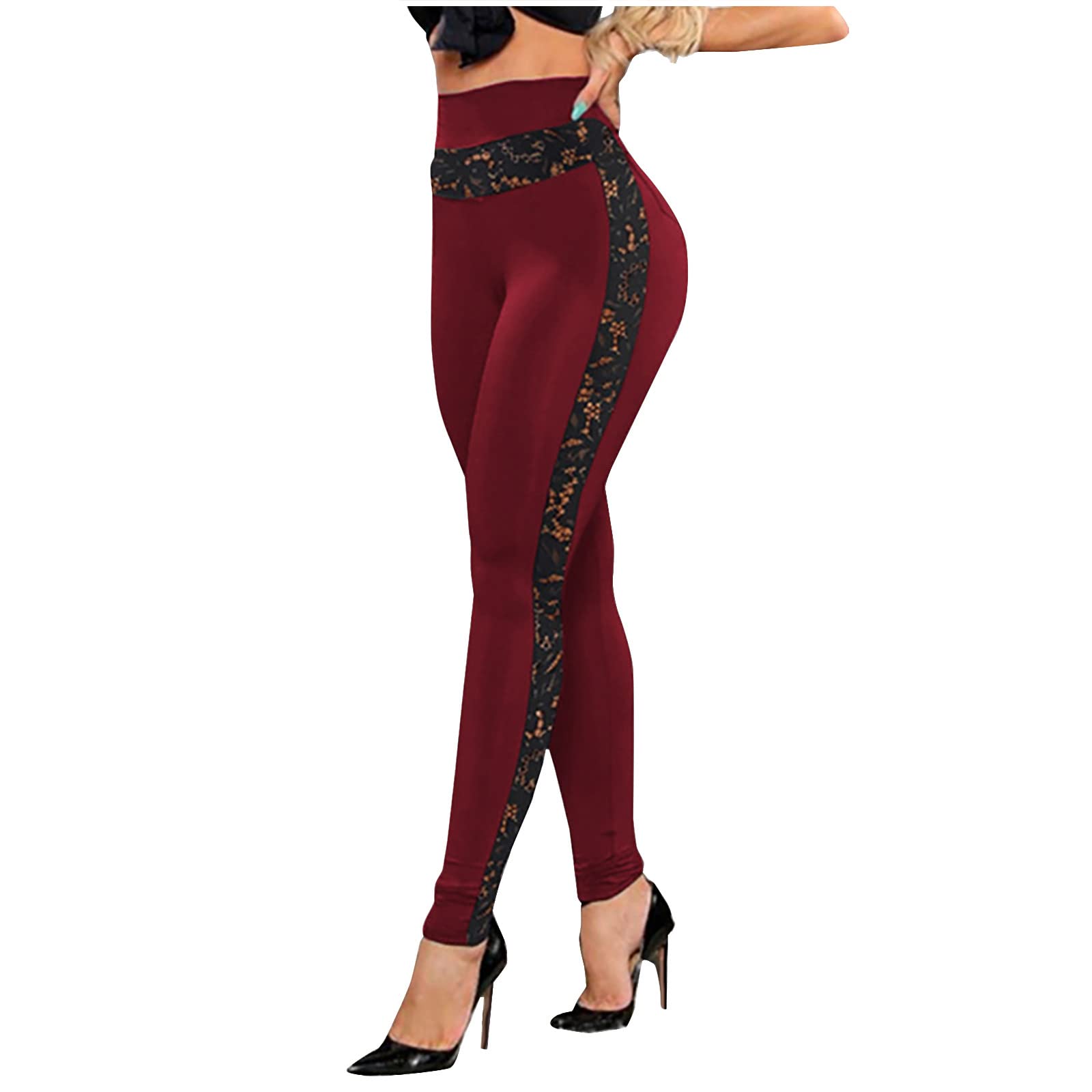 Women's Summer Stretch Yoga Pants - High Waisted Full Length Gym Leggings for Running, Fitness & Workout | Perfect for Yoga, Pilates & Active Lifestyle