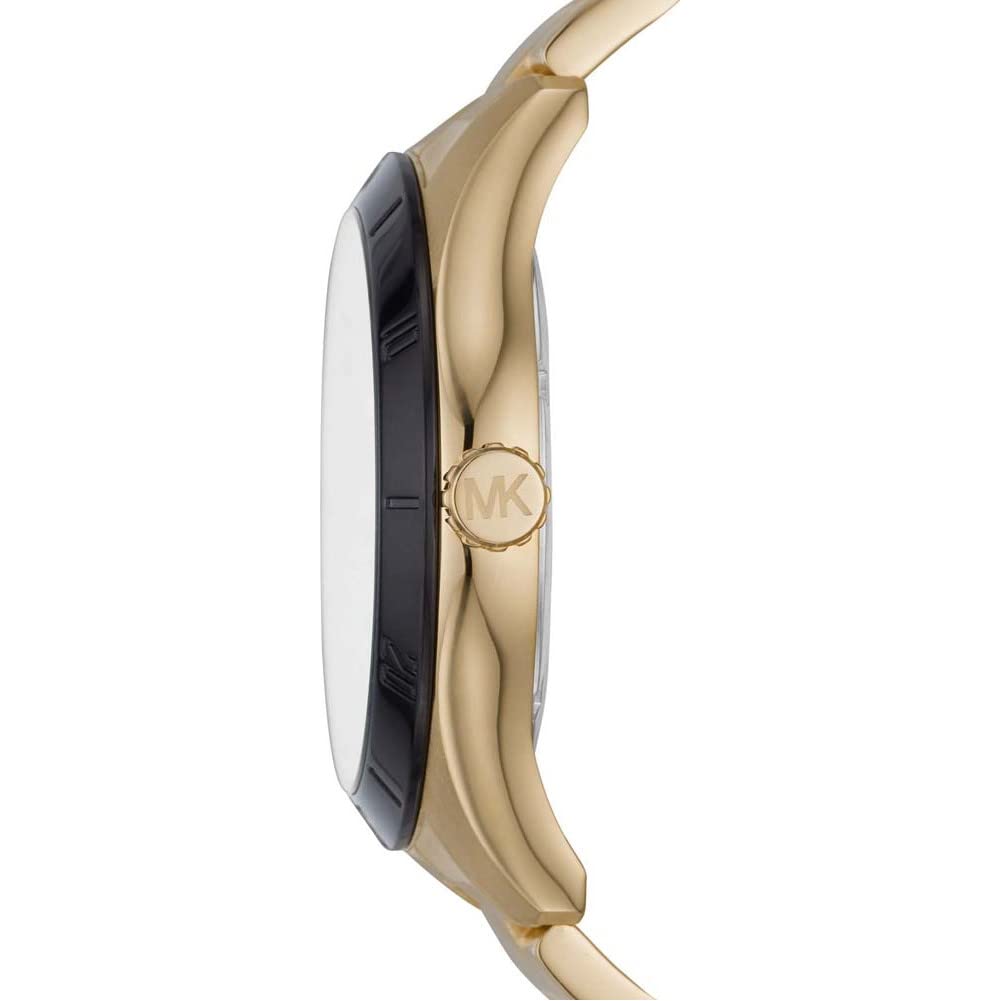 Michael Kors Layton Men's Watch - Stainless Steel or Leather Strap, Quartz Movement - Perfect for Business, Casual & Formal Occasions