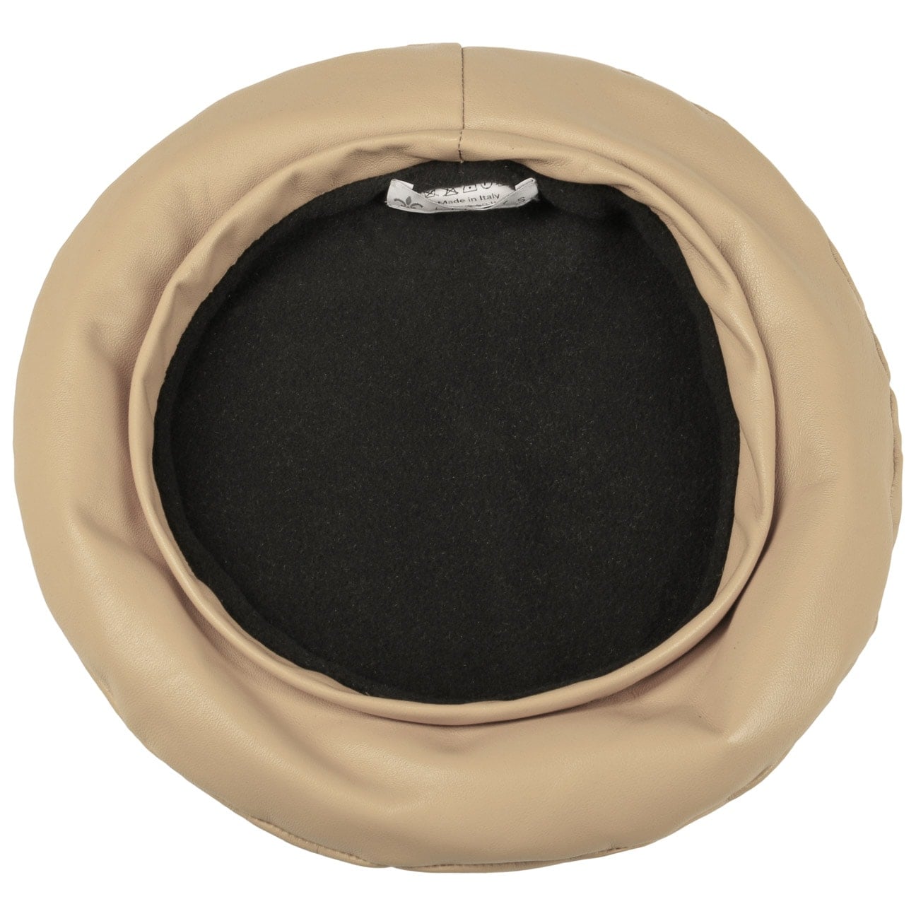 Lierys Genuine Leather Women's Beret Hat - Fashionable & Soft Winter Hat for Women - Perfect for Casual Outfits, Office Wear & Holiday Parties